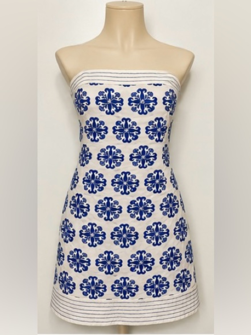 Rare Vintage Lilly Pulitzer Embroidered Fish Linen Blend Sheath Dress Size 10